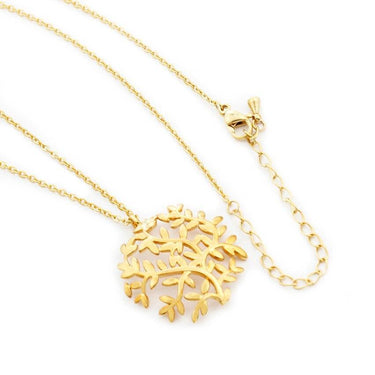 Filigree Leaf Charm Necklace-Your Soul Place